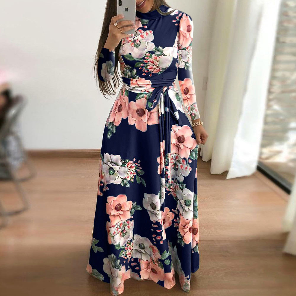 Zomerjurk met bloemenprint voo - Boho Summer Beach Maxi Dress recensie en prijs