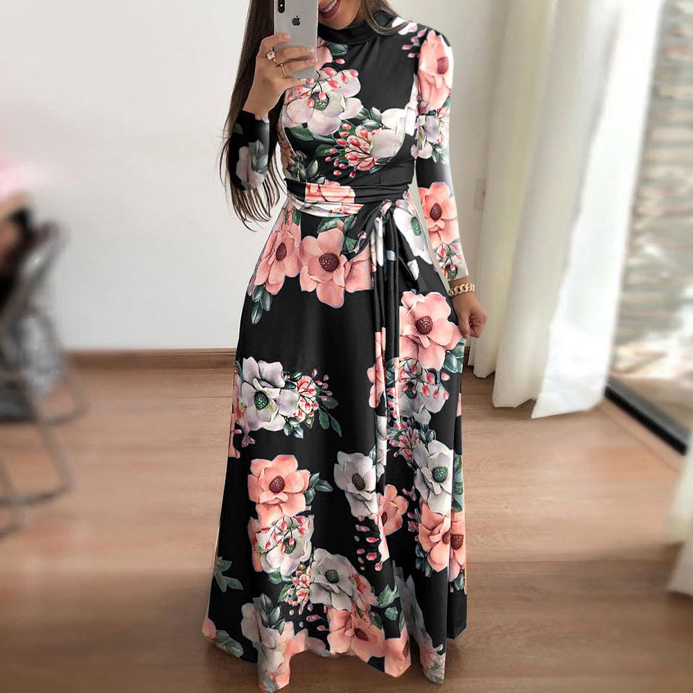 Zomerjurk met bloemenprint voo - Boho Summer Beach Maxi Dress recensie en prijs