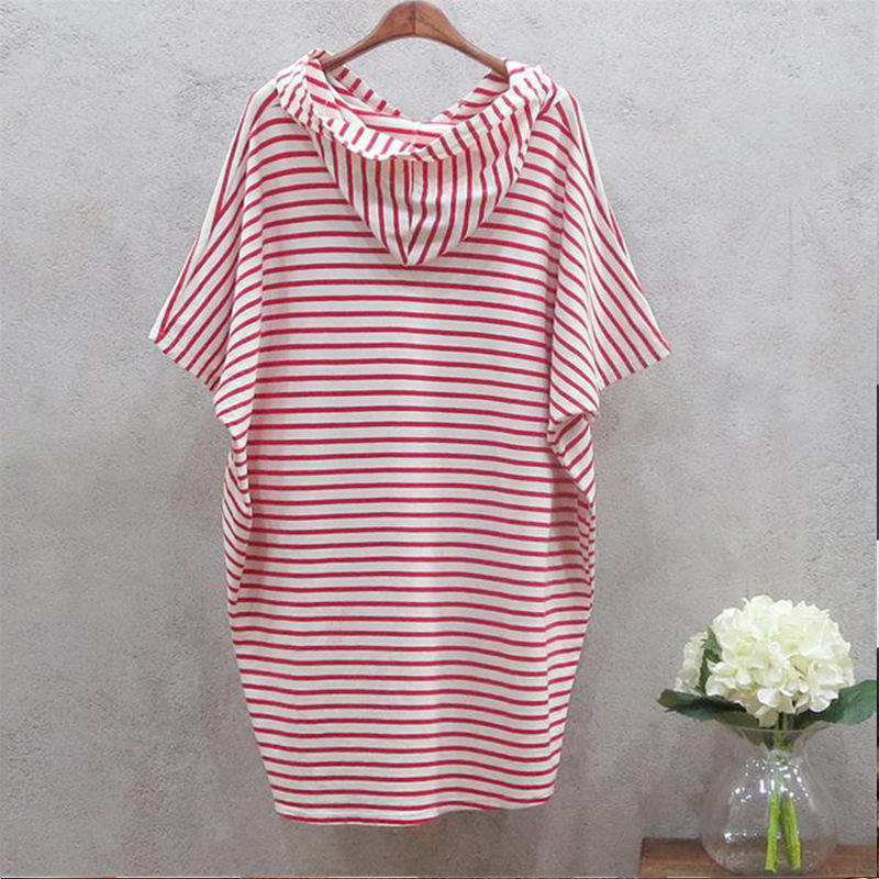 Zomerse nieuwe Koreaanse stijl - Korean Style A Line Shirt Dress recensie en prijs