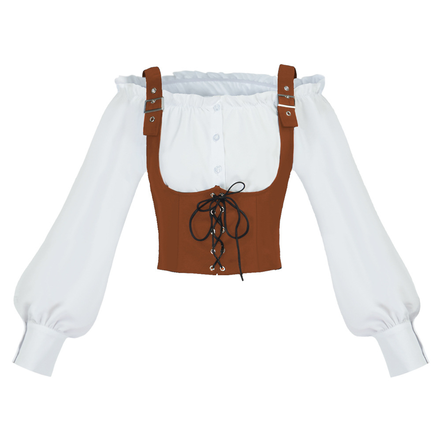 Renaissance 2-delige kostuumse - Blouses recensie en prijs