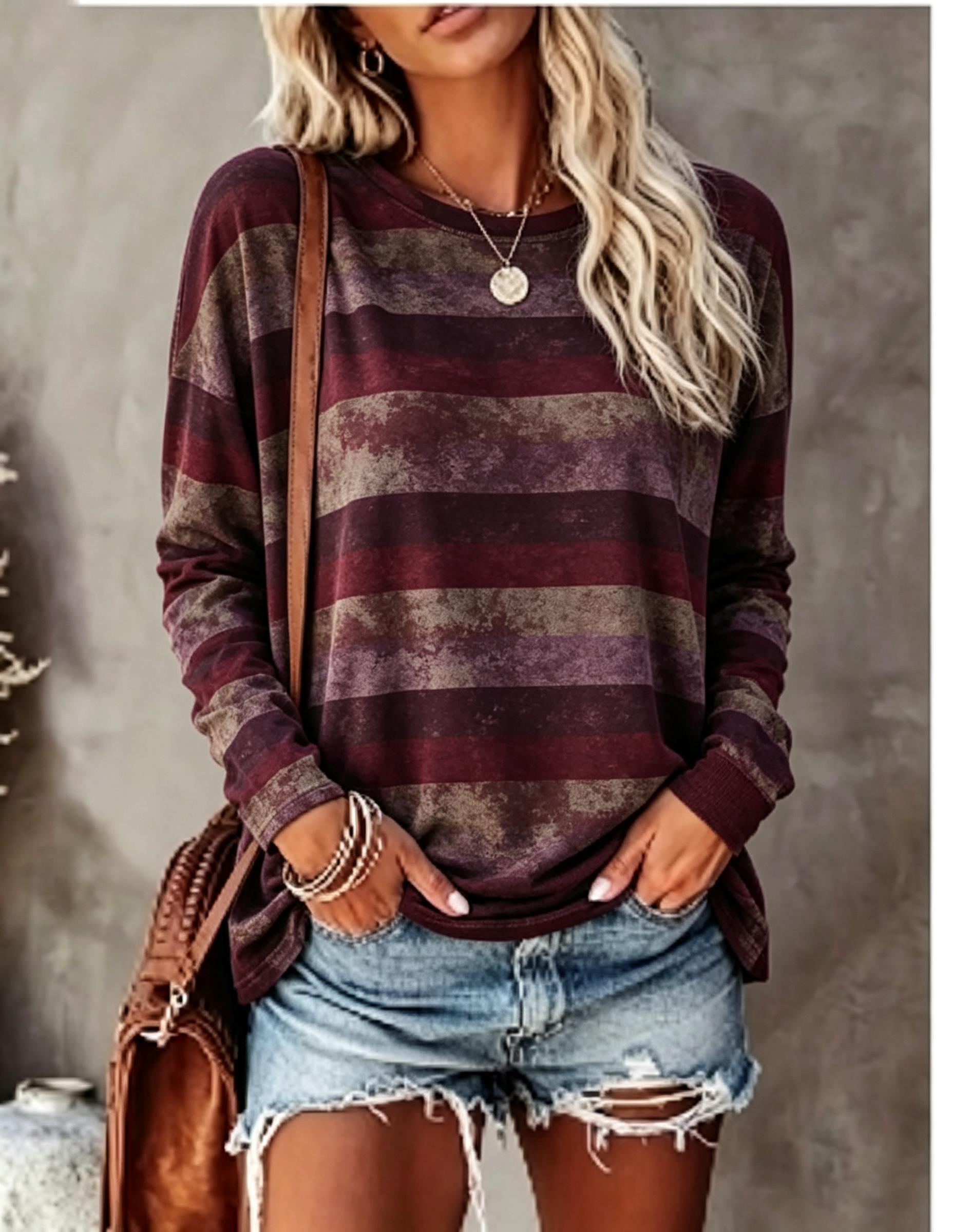 Dames T-shirt met lange mouwen - Blouses recensie en prijs