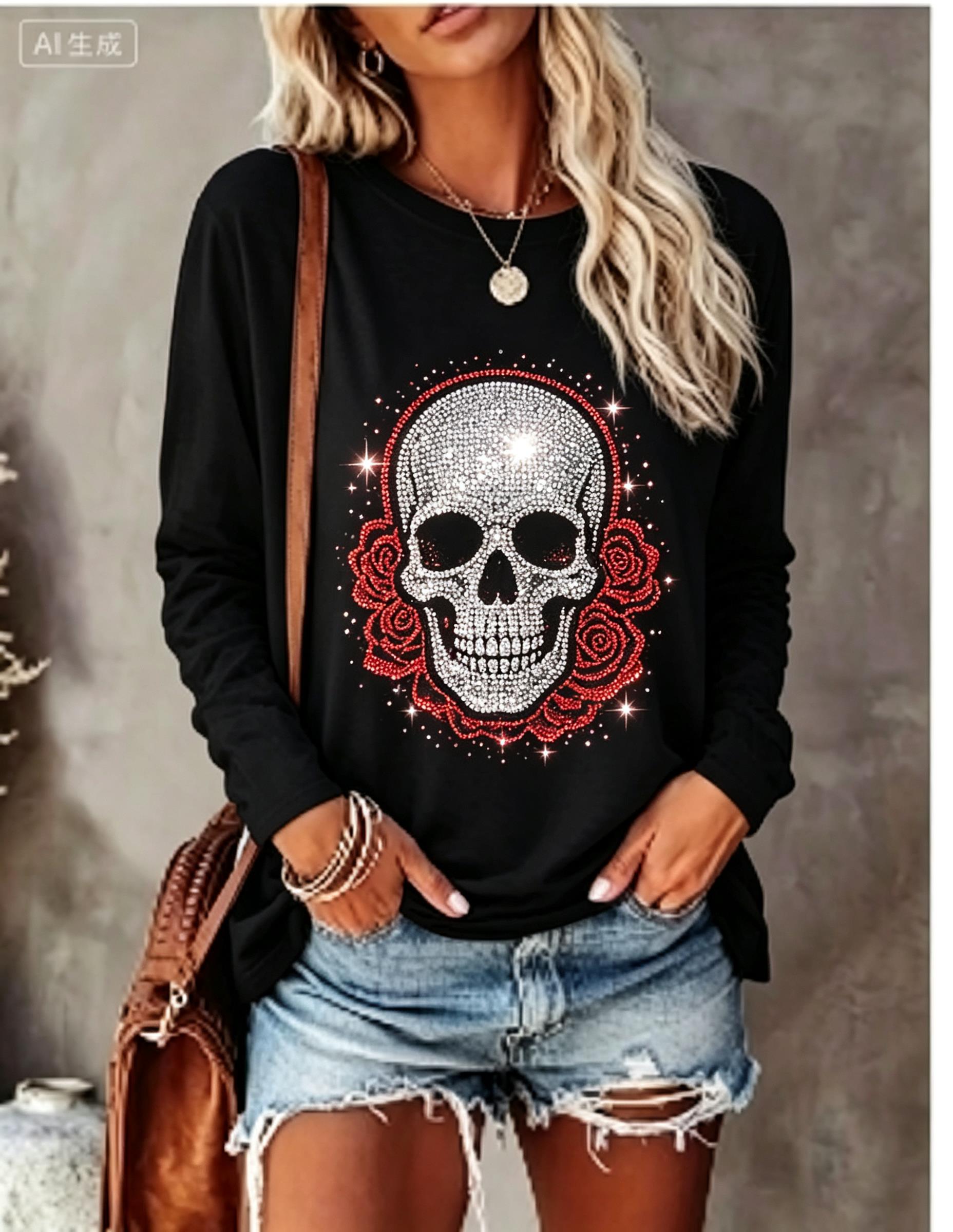 Dames T-shirt met lange mouwen - Blouses recensie en prijs